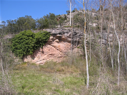 roca cerca del eremitorio