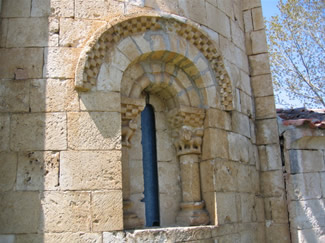 ventana del abside